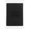 Levis Kožená peňaženka Logo Wallet 77173-0372 čierna