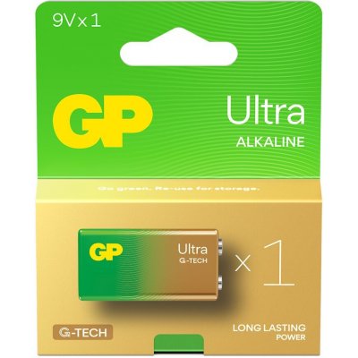 GP Ultra Alkaline G-TECH 9V 1ks 1604AU21-SB1