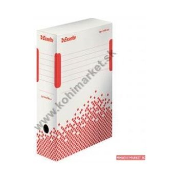 Esselte Speedbox archívny box recyklovaný biely A4 100 mm