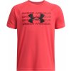 Under Armour Ua B Tech Wm Logo SS 1386819-713 červená