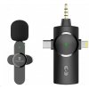 Viking bezdrôtový mikrofón s klipom M360, konektor USB-C / Lightning / 3, 5 mm jack