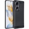 Puzdro Carbon Lux TPU Honor 90 5G - čierne