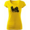 T-ričko BMW K 1600 GTL dámske tričko Farba trička: Žltá, Veľkosť: XS