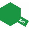 Tamiya Barva akrylová lesklá Zelená čirá Clear Green Mini X-25
