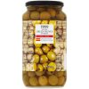 Tesco Zelené vykôstkované olivy v slanom náleve 880 g