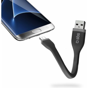 SBS - Dátový kábel micro USB s funkciou kľúčenky