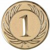 1.miesto : Emblém - Nálepka na trofej Ø 25 mm zlatá