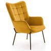 Halmar Kreslo CASTEL horčicové