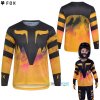 Fox Yth Ranger Kairos LS jersey, tangerine, YM
