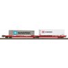 Piko Kontajnerový vagón T3000e s 1 návesom PNO a 1 40' kontajnerom Maersk 24619