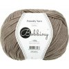 Bobbiny Friendly Yarn Coffee Pletacia priadza
