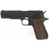 WE Airsoftová pištoľ M1911 A1 Gen.2 CO2, blowback, celokov - čierná