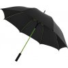 Automatický, vetruodolný dáždnik, priemer 102 cm , solid black,blue Farba: solid black,lime