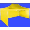 Expodom Rýchlorozkladací nožnicový stan 3x4,5m – hliníkový, Žltá, 3 bočné plachty