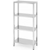 HENDI Regál skladový 4 – policový, skrutkovaný 800x400x1800 mmHENDI, 812518