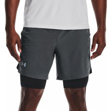 Under Armour UA Launch SW 7'' 2N1 short-gry