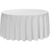 Obrus na okrúhle stoly, ∅ 300 cm, 100% PE, 170 g / m2, biely 300021