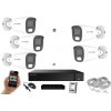 MS AI hybrid Light IP 5 kamerový set so switchom 5 Mpix WTube (6143K5B) (Monitorrs Security)