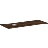 Doska pod umývadlo Hansgrohe Xelu Q 136x1,6x55 cm tmavý orech 54116630