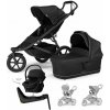 THULE Kočík 4v1 Urban Glide 3 Black s autosedačkou Maple Black, základňou a príslušenstvom 2025