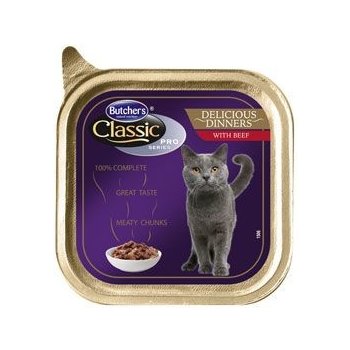 Butcher 's Cat Pro Series Del.Dinner hovädzie 85 g