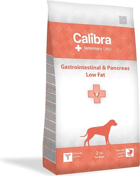 Calibra VD Dog Gastrointestinal & Pancreas Low Fat 2 kg