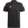 Pánske polo tričko adidas, CON22 POLO čierna,biela S