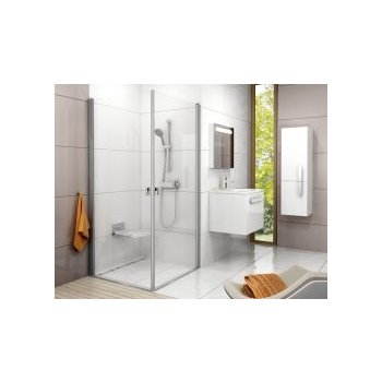 Ravak Chrome Rohový sprchový kout dvoudílný CRV1-80, 780 800 mm