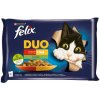 Felix DUO Lahodný výber so zeleninou v želé jahňa a bravčové 4 x 85 g
