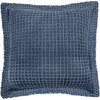 Tiseco Home Modrý bavlna vankúš Studio Waffle 45x45