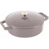 Ťažký liatinový hrniec s vekom Ø 26 cm 2,75 L Berlingerhaus Taupe Collection BH-6527