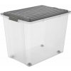 Rotho Úložný box Compact 70 l, antracitová
