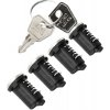 Zámková sada Atera Strada / Genio 4 identical locks + 2 keys