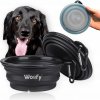 Skladacia miska Woofy na cesty, 350 ml
