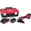 Set Worcraft XCUBE003 ShareSYS Toolbox, uhlová brúska CAG-S20LiBS 125 mm, SET v kufríku