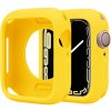 AppleKing ochranné silikónové púzdro pre Apple Watch 38mm / 40mm - žlté - možnosť vrátiť tovar ZADARMO do 30tich dní