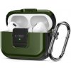 PUZDRO TECH-PROTECT DEFENDER HOOK MAGSAFE APPLE AIRPODS PRO 1 / 2 OLIVE Zelený