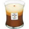 Svíčka Trilogy WoodWick, Dezert v kavárně, 275 g