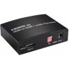 PremiumCord HDMI 4K Audio extractor s oddelením audia na stereo jack, SPDIF Toslink, RCA