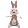 Rabbit - králik, 24 cm, hračka bez zvuku, látka/plyš, ružová