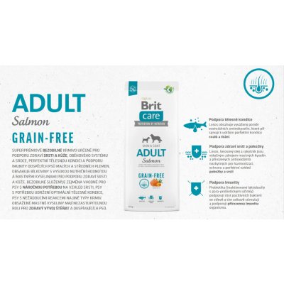 BRIT CARE dog grain-free ADULT - 12kg