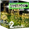 Solárna lampa zapichovacia Eddcom biela 75 cm 1 ks