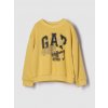 GAP Baby Oversize Sweatshirt - Boys čierna | žltá 3Yrs GAP 1200146530570