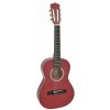 Dimavery AC-303 klasická gitara 1/2, červená