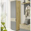 Predsieňová šatníková skriňa Milan, dub artisan/šedá