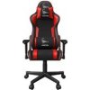 Gembird GC-SCORPION-02X Gaming chair SCORPION black and red fabric armchair with red eco-leather accents