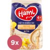 9x HAMI Kaša mliečna krupicová s vanilkovou príchuťou na dobrú noc 9x210 g