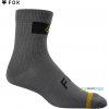 Fox cyklistické ponožky Defend Water sock, tmavo šedá, S/M
