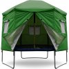 Aga Stan na trampolínu 250 cm (8 ft) Tmavo zelený