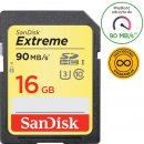 SanDisk Extreme SDHC 16GB UHS-I U3 SDSDXNE-016G-GNCIN